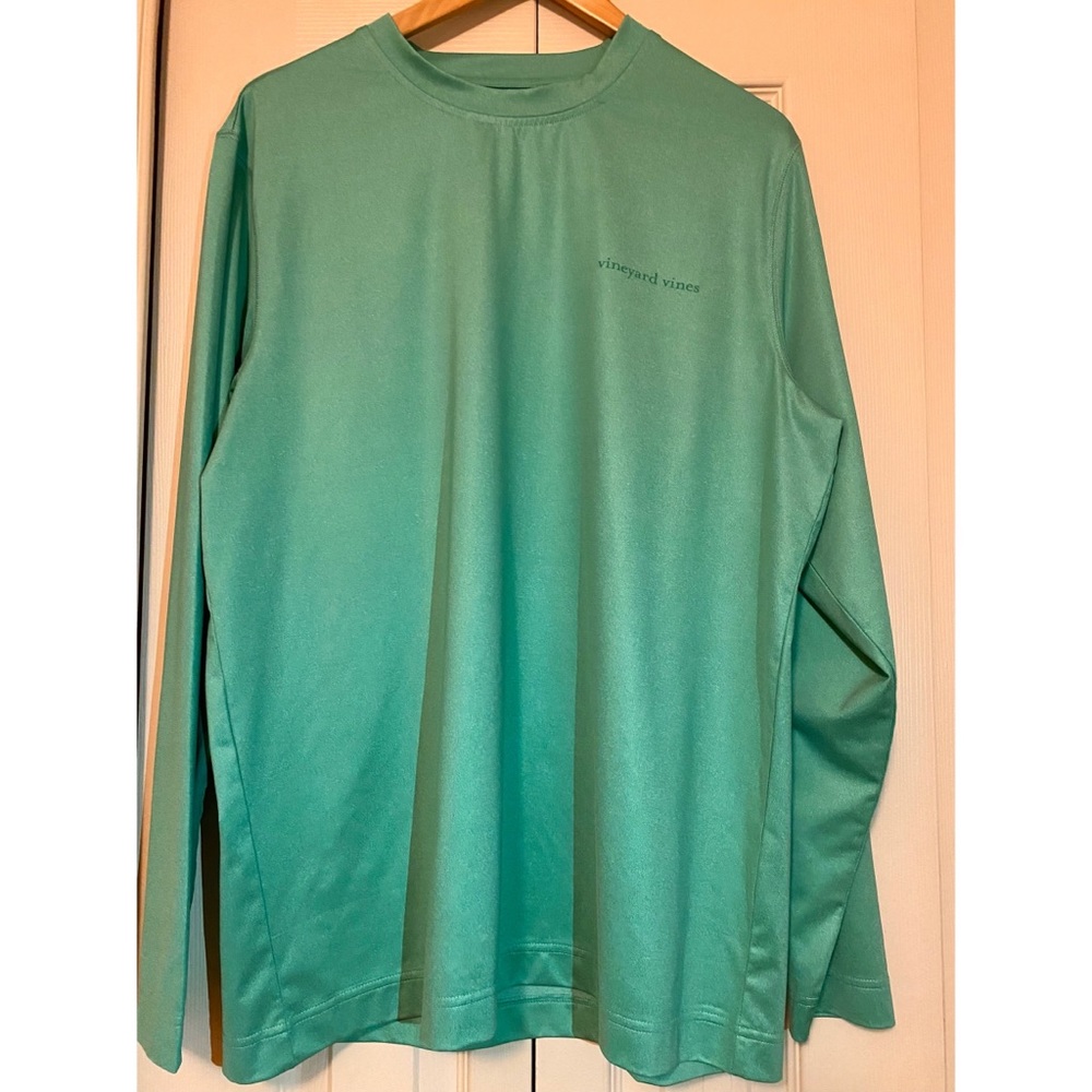 Vineyard vines Mint green long sleeve